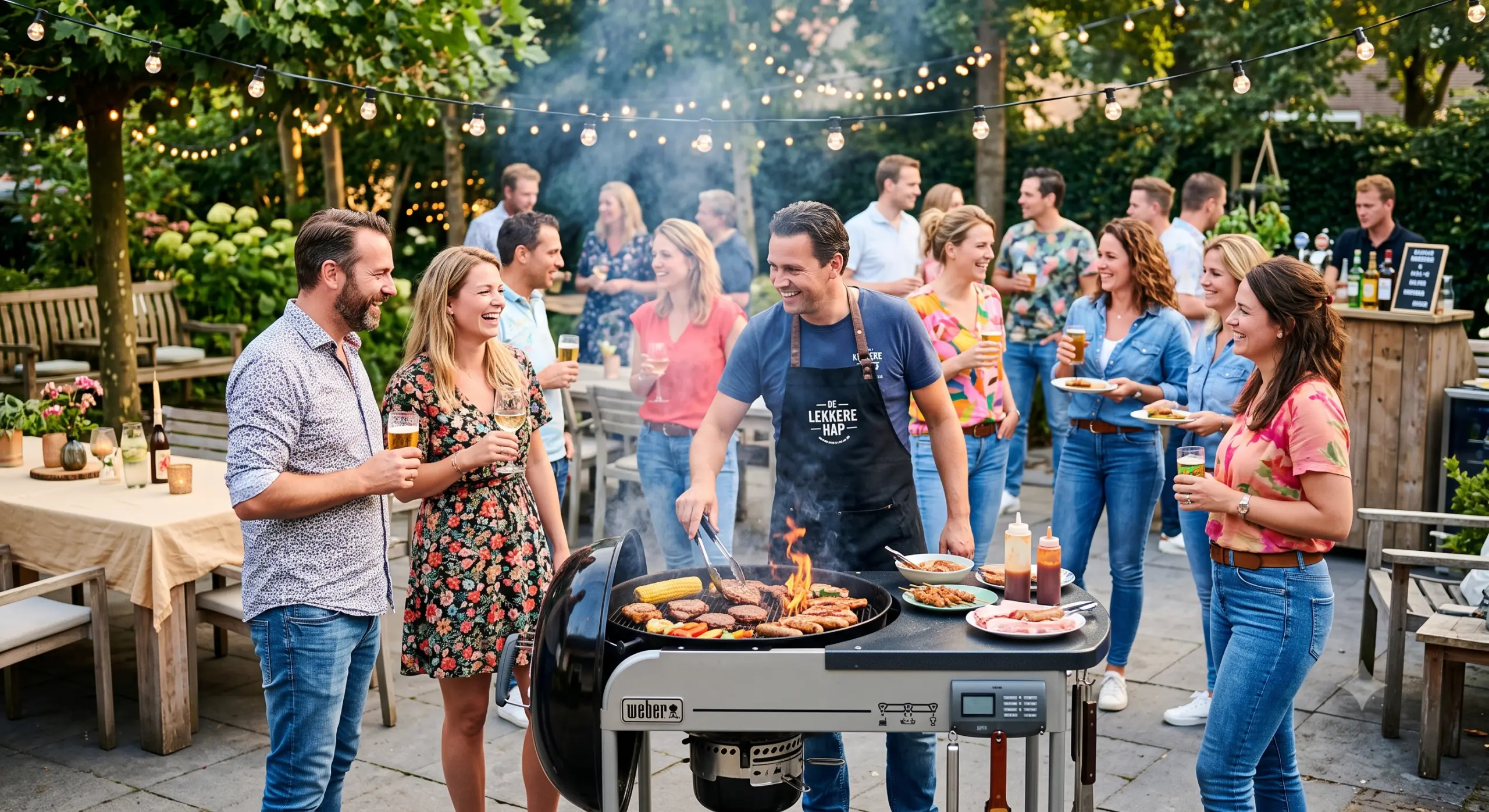 BBQ personeelsfeest