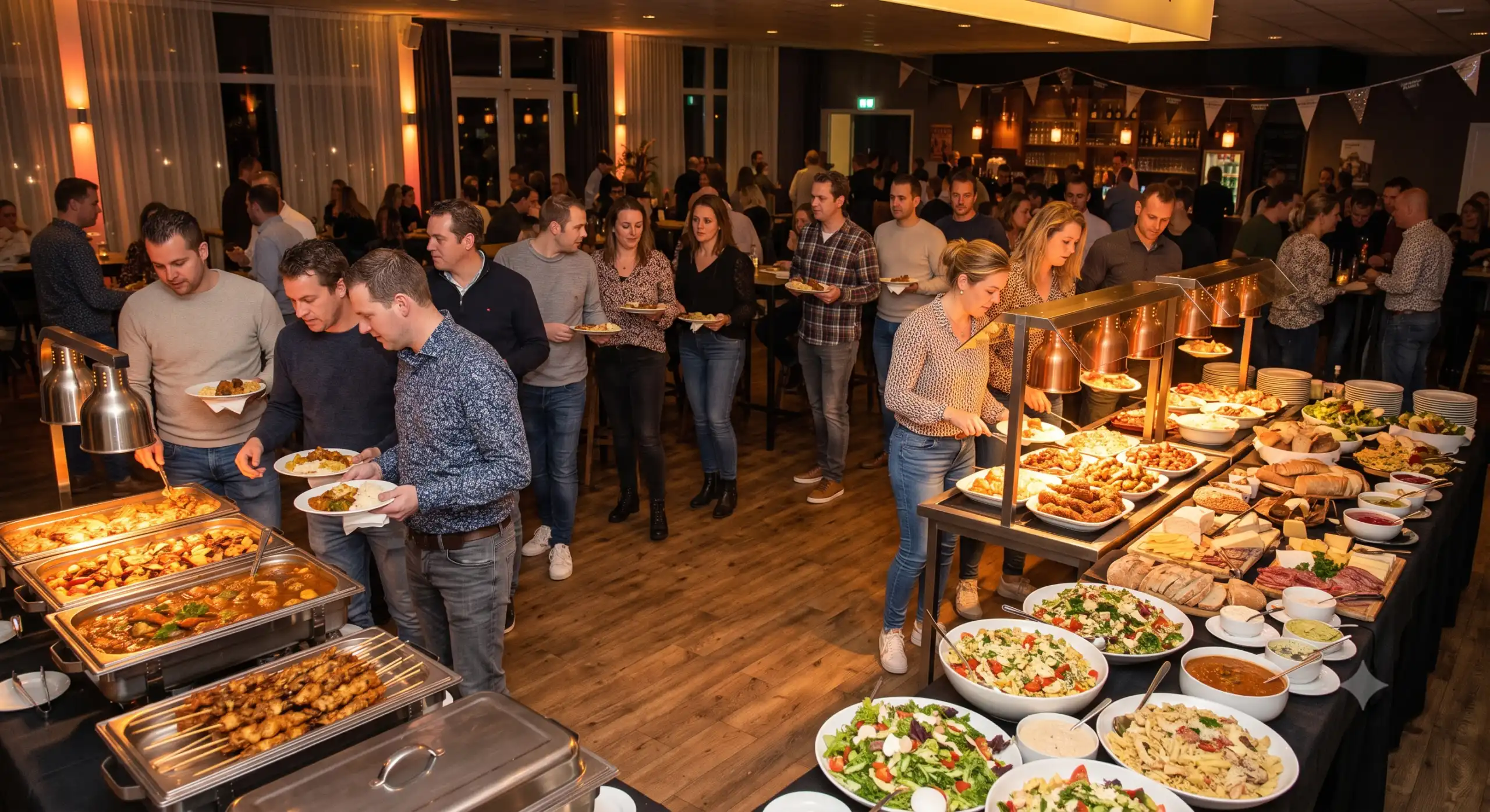 Buffet bedrijfsfeest