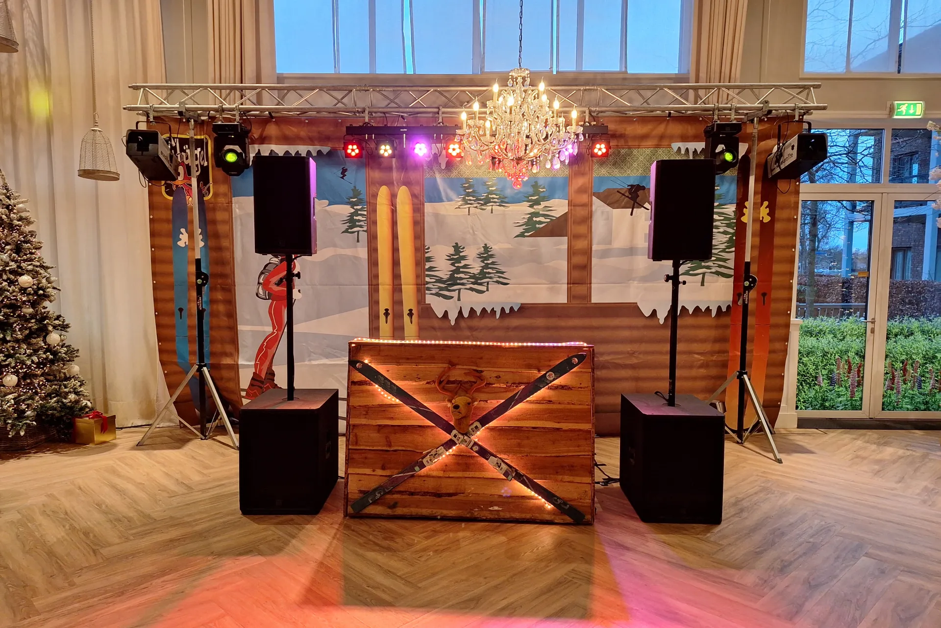 Bedrijfsfeest in apres-ski thema