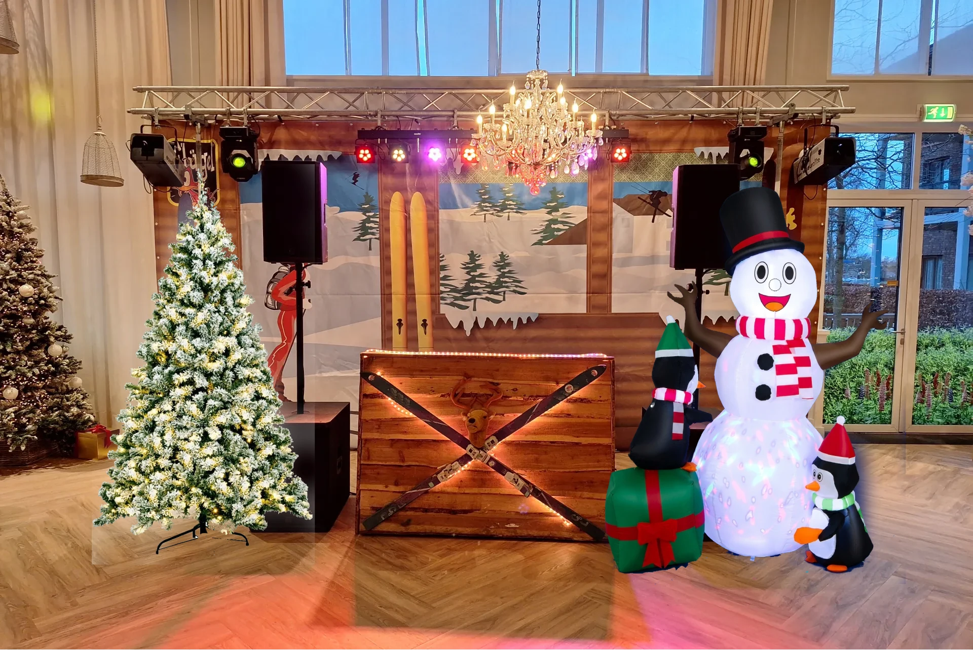 Bedrijfsfeest in Winter Wonderland thema