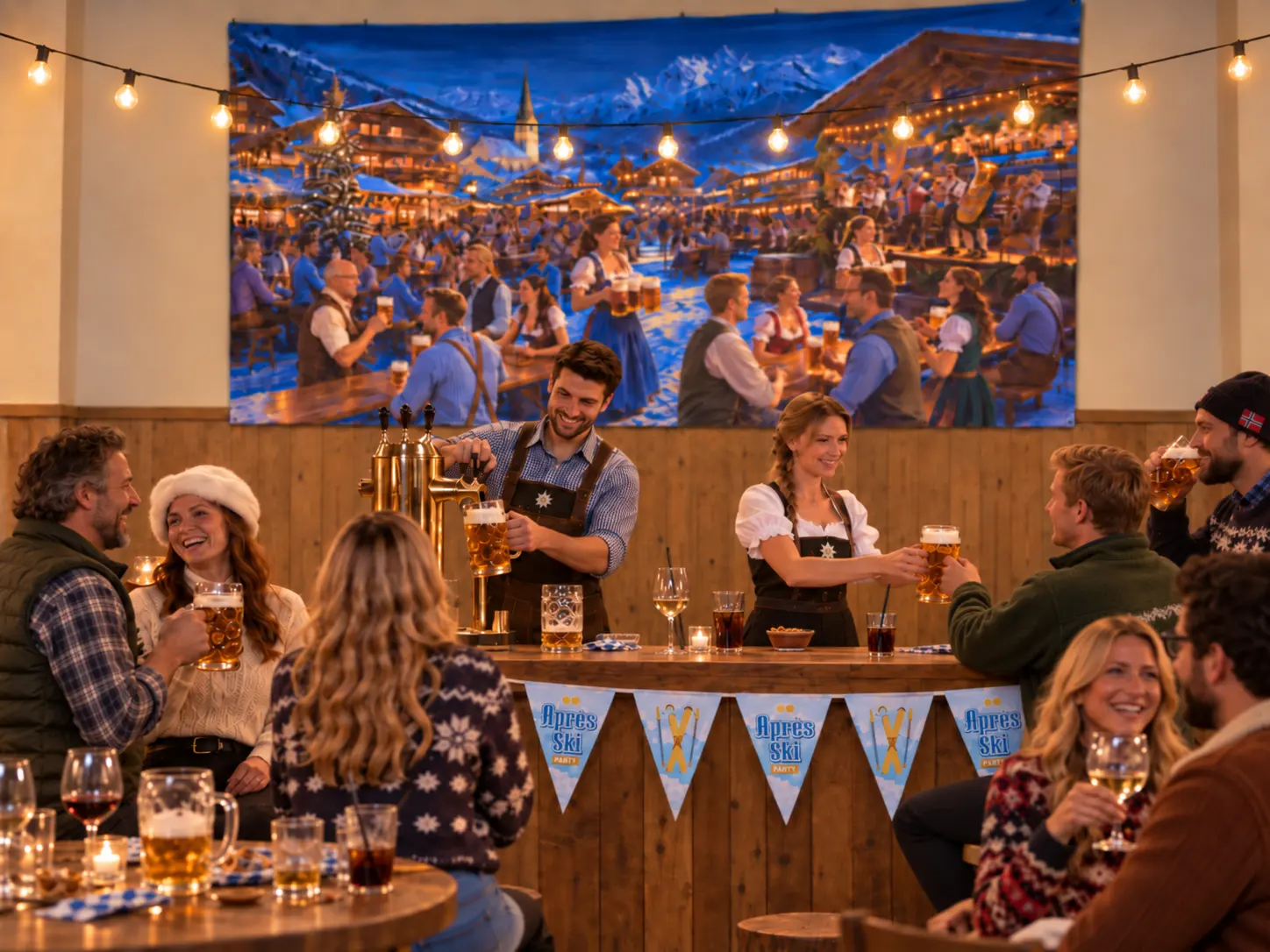 Bar Winter Wonderland Kerstfeest